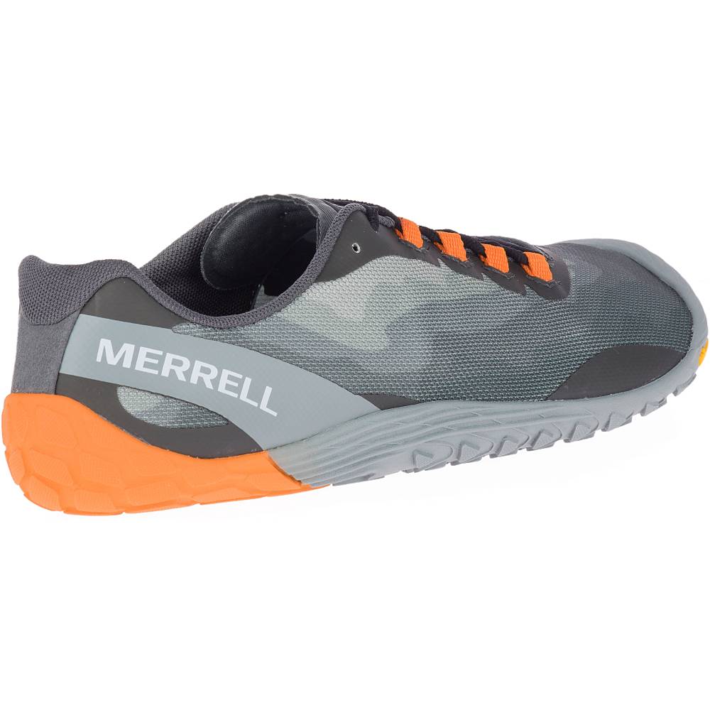 Merrell Vapor Glove 4 - Pánska Barefoot Obuv - Siva / Modre (SK-23385)